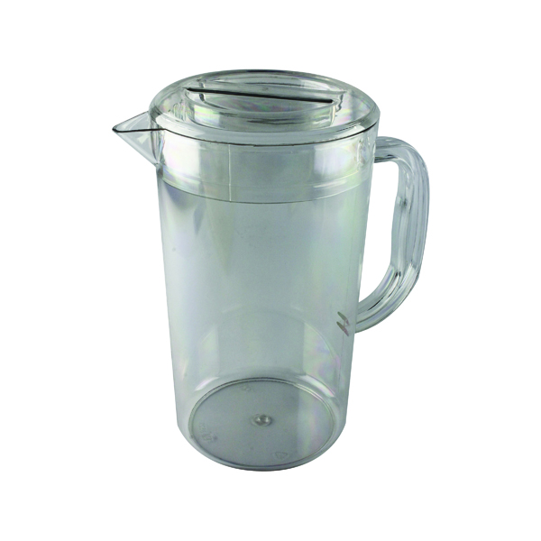 Clear Polycarbonate 1.4 Litre Jug With Lid (Completely dishwasher safe) PC64CW
