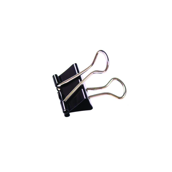 Foldback+Clip+50mm+Black+%28Pack+of+10%29+23671