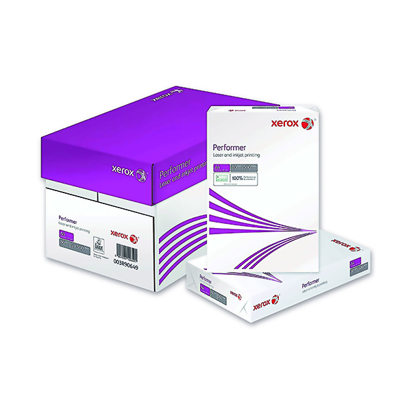 Xerox+PerFormer+A4+White+80gsm+Paper+%28Pack+of+2500%29+XX49049